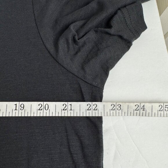 Travis Mathew Black Cloud Tee Pima Cotton Black V Neck T Shirt Large Classic EUC - Picture 11 of 12